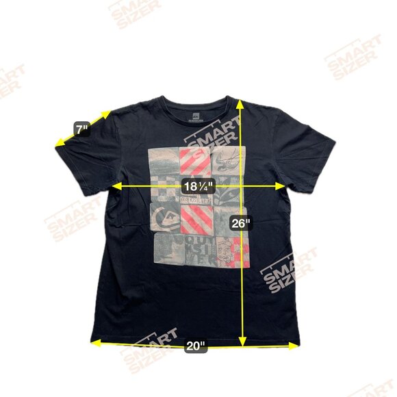 Quiksilver Born From The Sea Medium T-Shirt Shirt - Picture 5 of 5